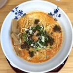 内湾の麺食堂 いちりん - ゴマと豆乳の濃い担々麺（税込900円）