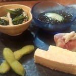 旬魚処 海蔵 - 突き出し。