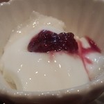 旬魚処 海蔵 - 杏仁豆腐。