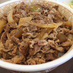 すき家 - 牛丼特盛(つゆだく+ねぎだく)