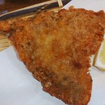 浜焼き海鮮居酒屋 大庄水産 - あじフライは 身がふっくらしてて美味