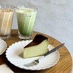 SOT Coffee Kyoto - 京都店限定 宇治抹茶チーズケーキ♡