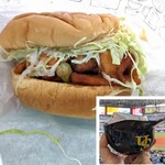 モスバーガー - ギータちょいすお好みバーガー（800円）