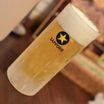 ターリー屋 - 生ビール（３８５円）２０２３年７月