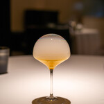 レストラン オオツ - 2023.7 シンデレラ（パイナップル果汁にオレンジなどを加えたノンアルコールカクテル）