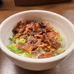 Ramen Tomeji - 本日のミニ丼(生姜焼き丼)