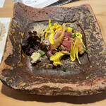 炭心 - もも肉刺身