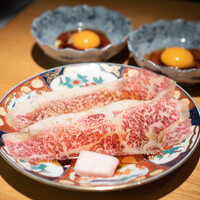 肉亭ふたご iki 新宿店 - サーロイン黄身だれ焼き