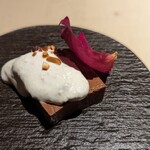 きたん 韻 - バナナムースとチョコのテリーヌ