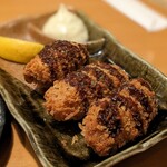 海鮮＆牡蠣＆しゃぶしゃぶ 金山居酒屋 あんごさく  - 大粒牡蠣フライ ３個