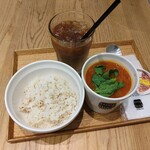 スープストックトーキョー - レギュラーカップセット(白胡麻ごはん·ミネストローネ)+ドリンク