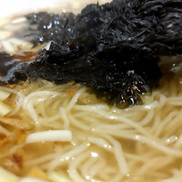 旬華 なか村 - 香港ラーメンと福建海苔