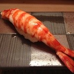 すし処 みや古分店 - 明石の巻海老