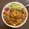 Taimuri - シーフードカレー¥1300。野菜トッピング¥300。