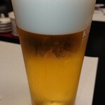 割烹 蒲焼 大沼 - 生ビール　キリン一･番搾り