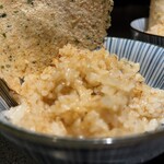 新宿 鉄板焼き YOKOTA - ガーリックライス