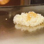 新宿 鉄板焼き YOKOTA - ガーリックライス