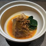 新宿 鉄板焼き YOKOTA - 厳選黒毛和牛の角煮～すき焼き仕立て～厳選黒毛和牛の角煮～すき焼き仕立て～