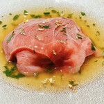 新宿 鉄板焼き YOKOTA - 厳選黒毛和牛と旬野菜のしゃぶしゃぶ　～すっぽんスープ～