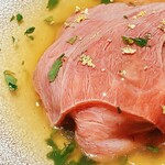 新宿 鉄板焼き YOKOTA - 厳選黒毛和牛と旬野菜のしゃぶしゃぶ　～すっぽんスープ～