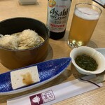海中魚処 萬坊 - イカしゅーまい、イカ入り魚豆腐、めかぶ