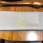 & OIMO TOKYO CAFE - お手拭き