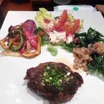 あむりたの庭、そして音楽 - ハンバーグ定食