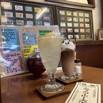 シマノコーヒー 大正館 - レモンスカッシュ