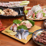 Roppongi Binchoutan Kushiyaki Kushikushi Panikku - コース料理