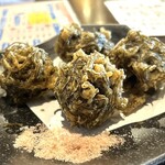 大阪産料理 空 - もずく天ぷら