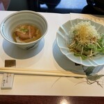 梅の花 - 豆腐サラダ、煮物