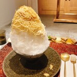 和栗菓子kiito - モンブラン氷
