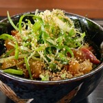 和 - 本日の海鮮丼 ※角度を変えて (2023.07.18)