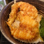 あずみの庵 - 鱚の天丼