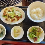 中華料理 しむら - 　　　　　　　　　回鍋肉定食