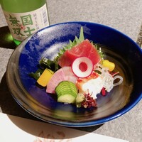 かにと道産料理 雪華亭 - お造り3点盛り