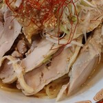 Oreryuu Shio Ramen - 蒸し鶏のスライス