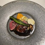 フランス料理 ル・クール - 鹿のグリル　ここのシェフはジビエが得意らしい。