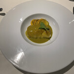 フランス料理 ル・クール - ヒラメのファルシ　オゼイユブールブランソース美味かった。