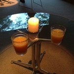 あさば - オレンジジュースとりんごジュース頂きました。