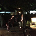 あさば - 夜はライトアップされた修善寺へ