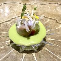 entre nous - ホッキ貝 セロリのヴルーテ