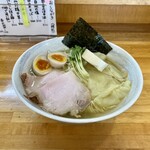 麺屋 しん蔵 - 百姓の塩 800円  雲呑 200円  味玉 100円