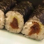 帆掛鮨 - 山葵入り干瓢巻き（2013年8月）