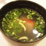 帆掛鮨 - お椀（2013年8月）