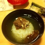 三友居 - 飯　鱧茶漬け