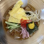 麗人 - 冷やし中華 大盛(1.5玉) 950円