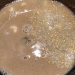 中華蕎麦 とみ田 - スープ割り