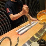 入谷鬼子母神門前のだや - 骨切ってます