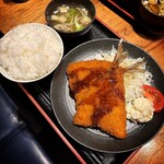 Kushikatsu Dengana - ◾️アジフライ定食 ¥770［by pop_o］